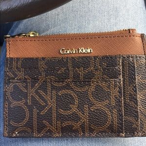 Calvin Klein card holder/wallet/coin-purse